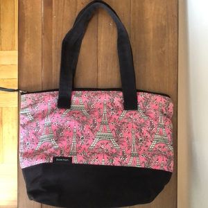 Bowman Pink Eiffel Tower tote